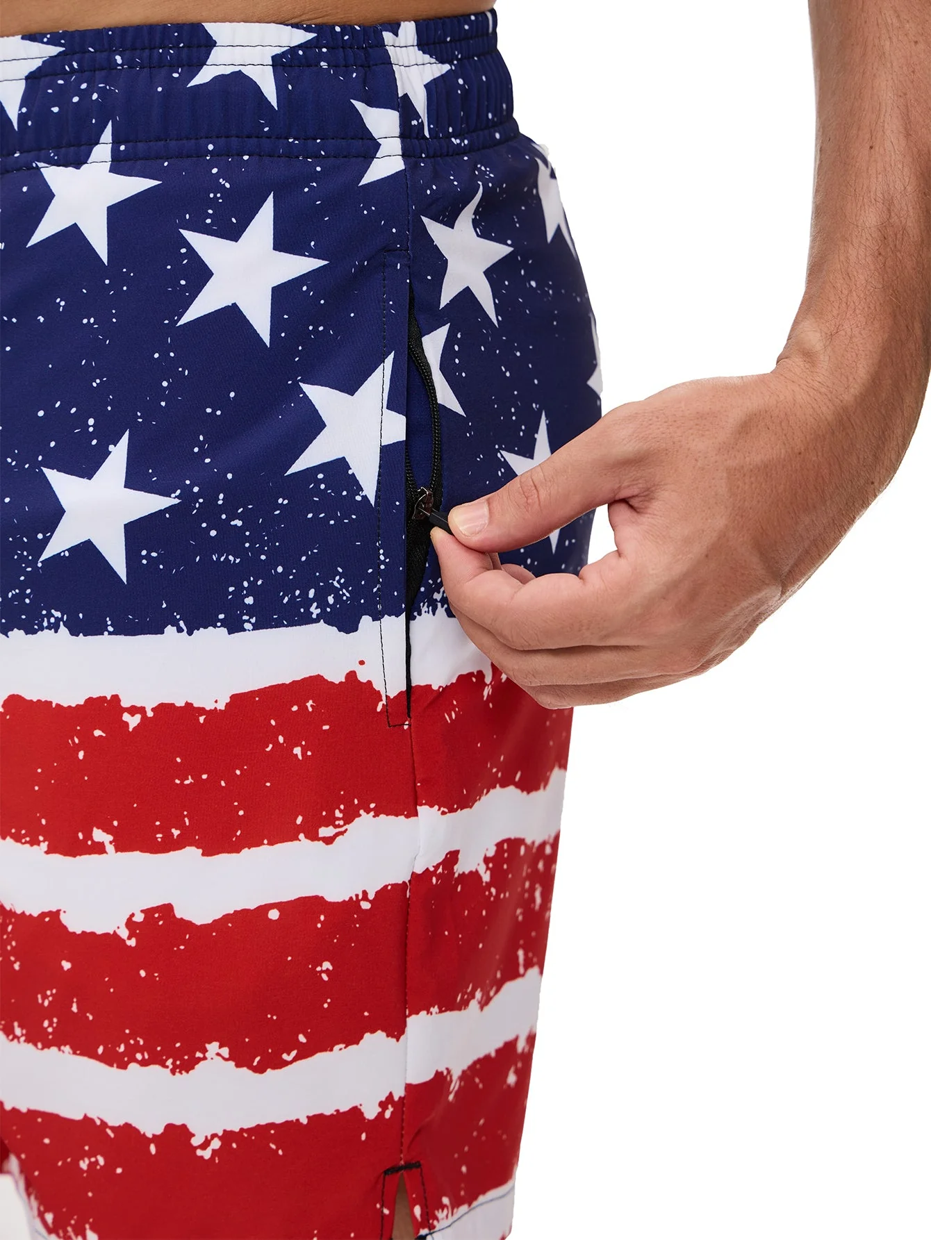 Terry® | Stars And Stripes Print Swim Shorts - Image 5