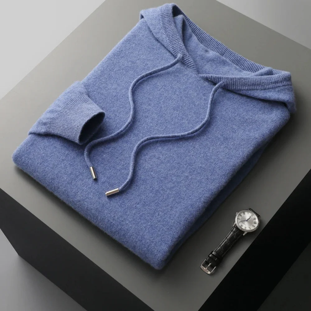 Thane | Canopus Cashmere Hooded Sweater - Image 5