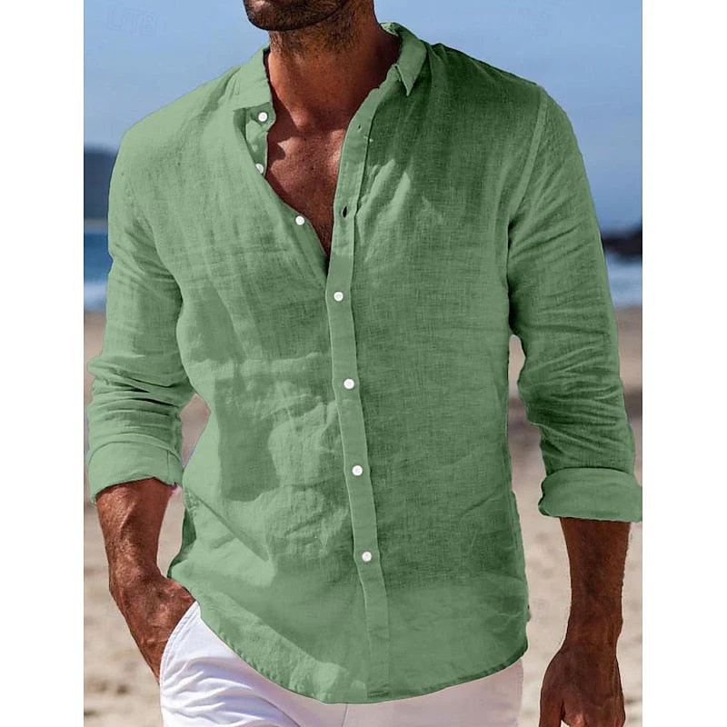 Thane | Casual Linen Shirt - Image 4