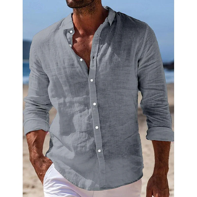 Thane | Casual Linen Shirt - Image 5