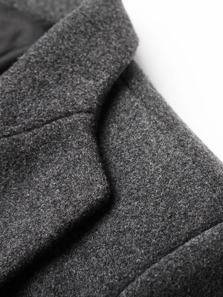 Thane | Lapel Woolen Overcoat - Image 10