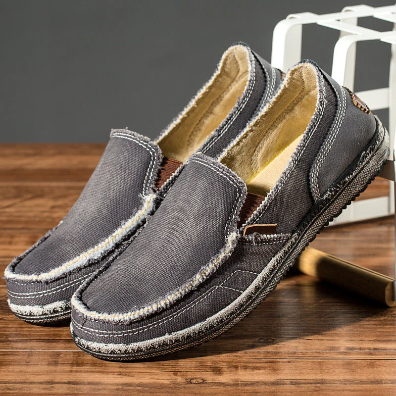 Theo | Canvas Slip-On Shoes - Image 2