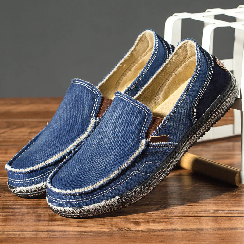 Theo | Canvas Slip-On Shoes - Image 3