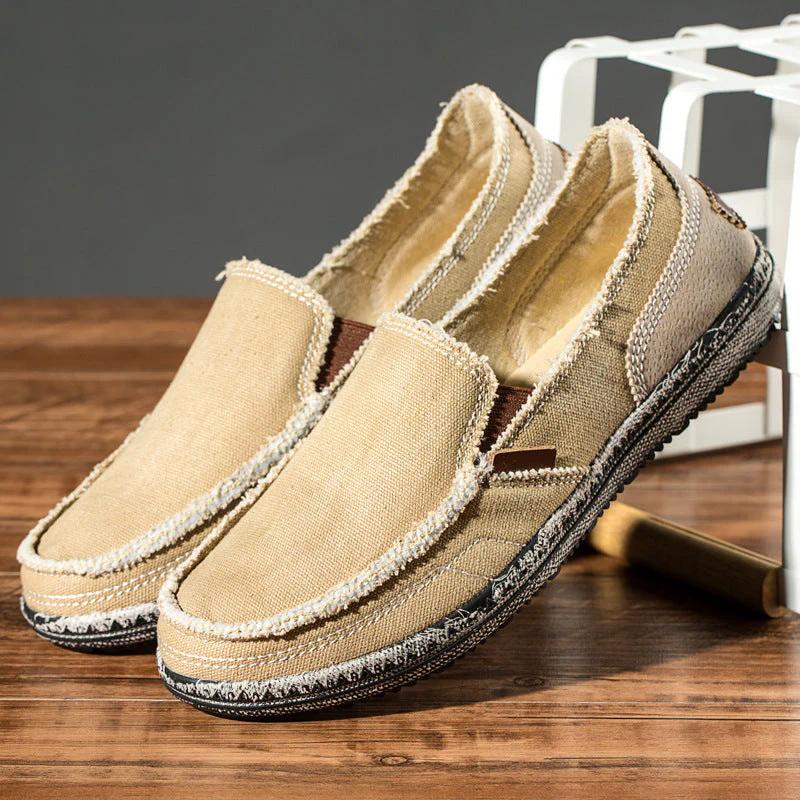 Theo | Canvas Slip-On Shoes - Image 4