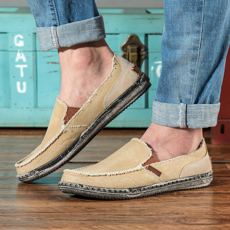 Theo | Canvas Slip-On Shoes - Image 5