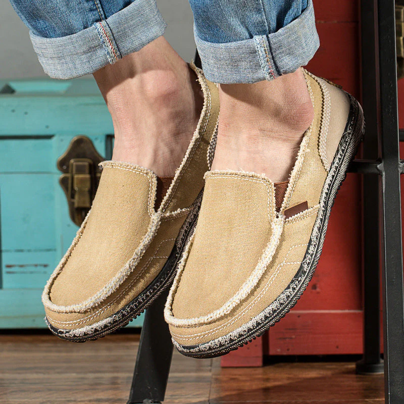 Theo | Canvas Slip-On Shoes - Image 6