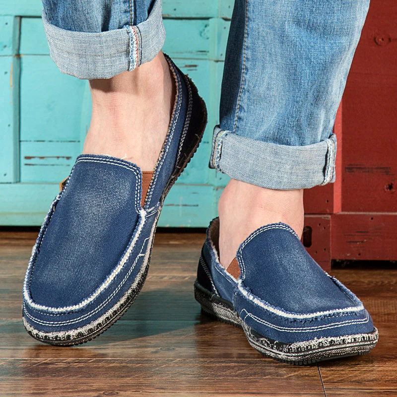 Theo | Canvas Slip-On Shoes - Image 9