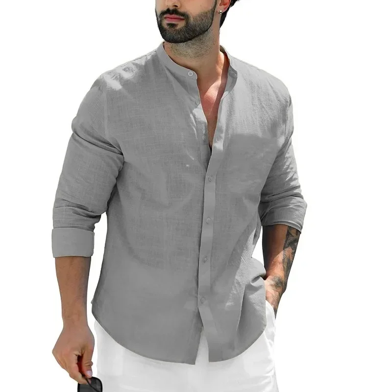 Theo | Casual Linen Shirt - Image 5
