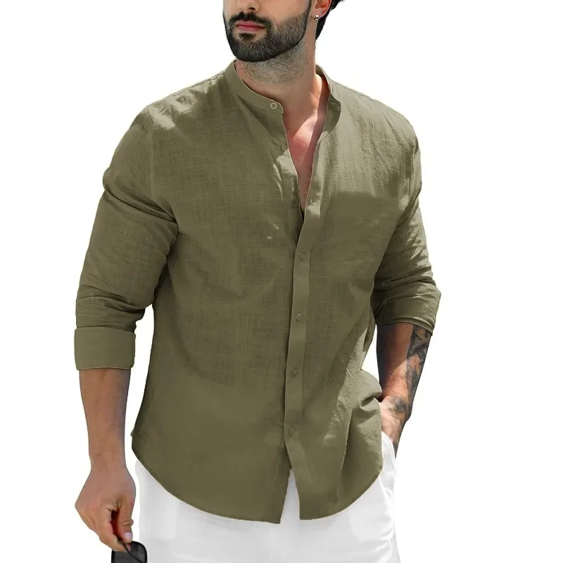 Theo | Casual Linen Shirt - Image 7