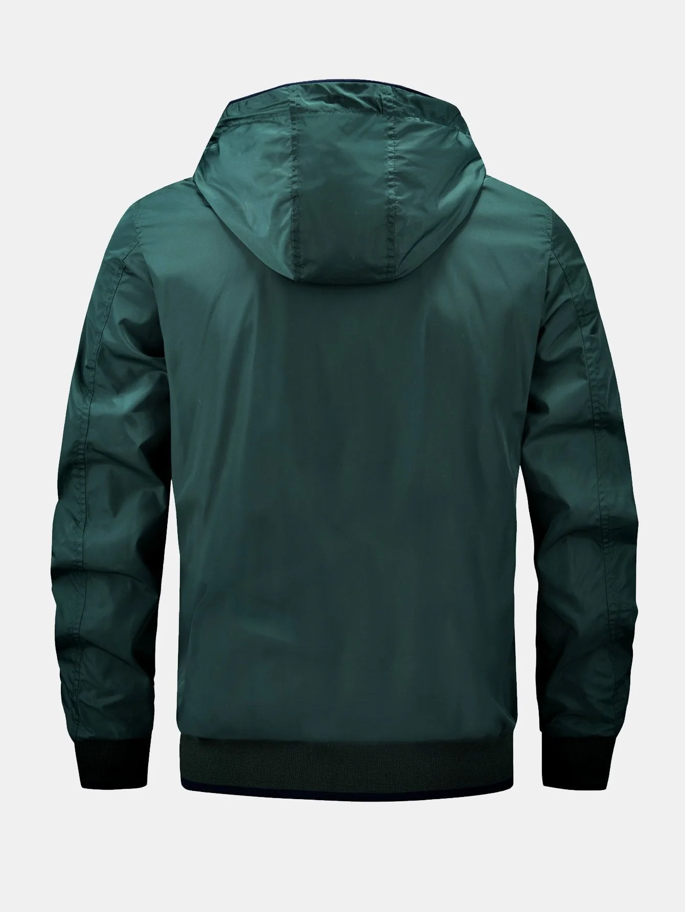 Theo | Contrast Detachable Hooded Jacket - Image 10