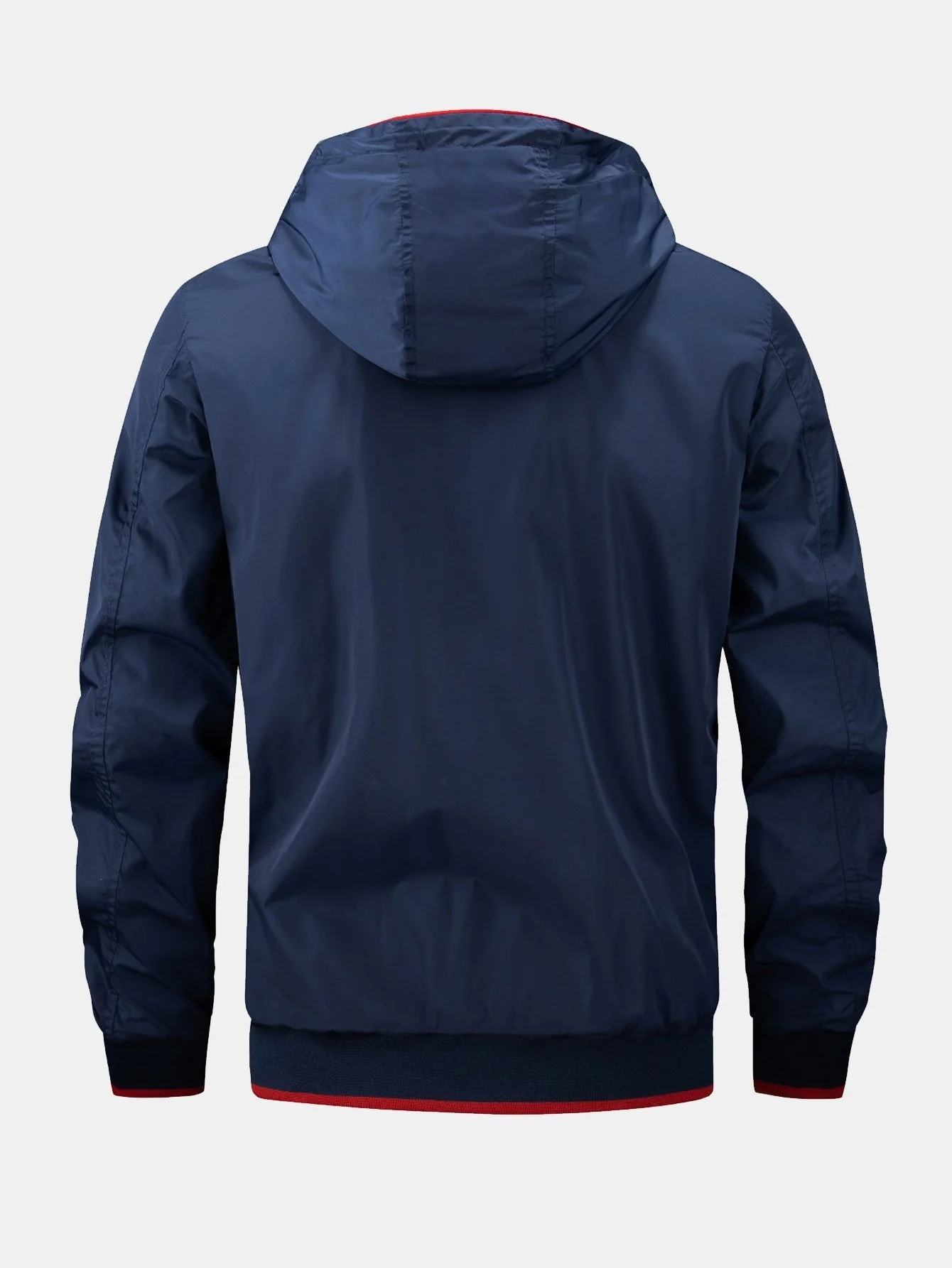 Theo | Contrast Detachable Hooded Jacket - Image 12