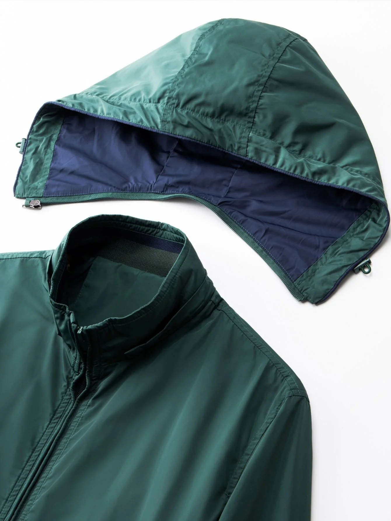 Theo | Contrast Detachable Hooded Jacket - Image 15