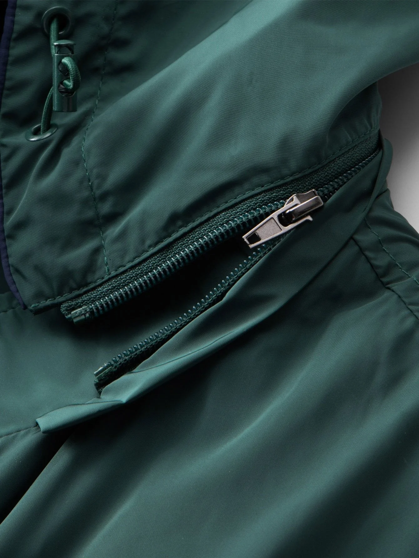 Theo | Contrast Detachable Hooded Jacket - Image 2