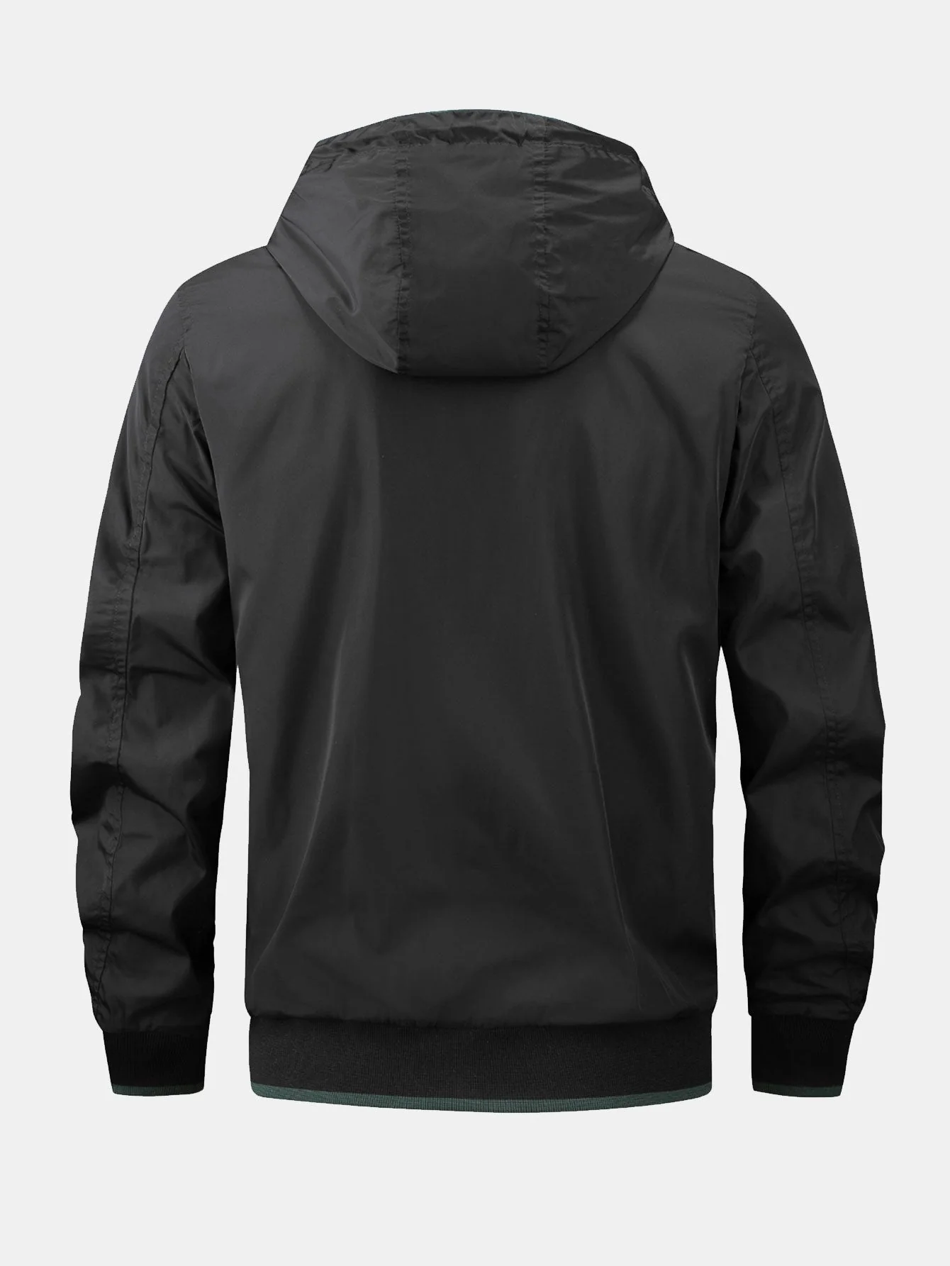Theo | Contrast Detachable Hooded Jacket - Image 8