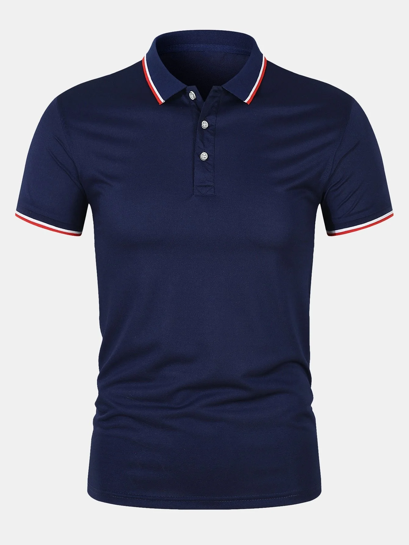 Theo | Mesh Polo Shirt - Image 3