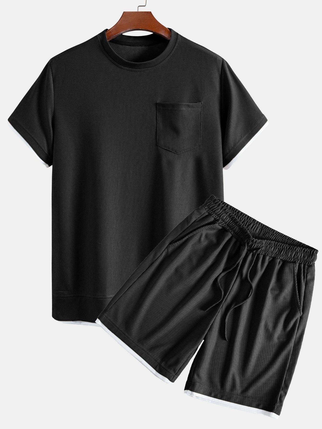 Tim® | Waffle T-Shirt & Shorts - Image 2