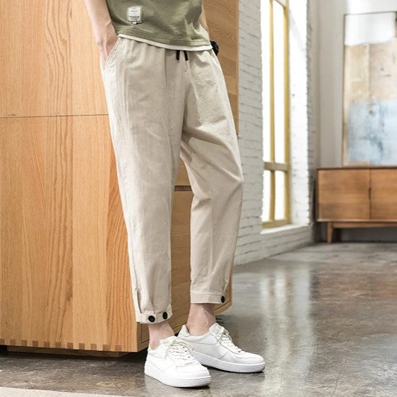 Timoteo® | Men'S Leisure Trousers In Beige - Image 2