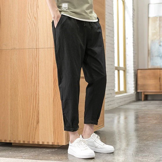Timoteo® | Men'S Leisure Trousers In Beige - Image 3
