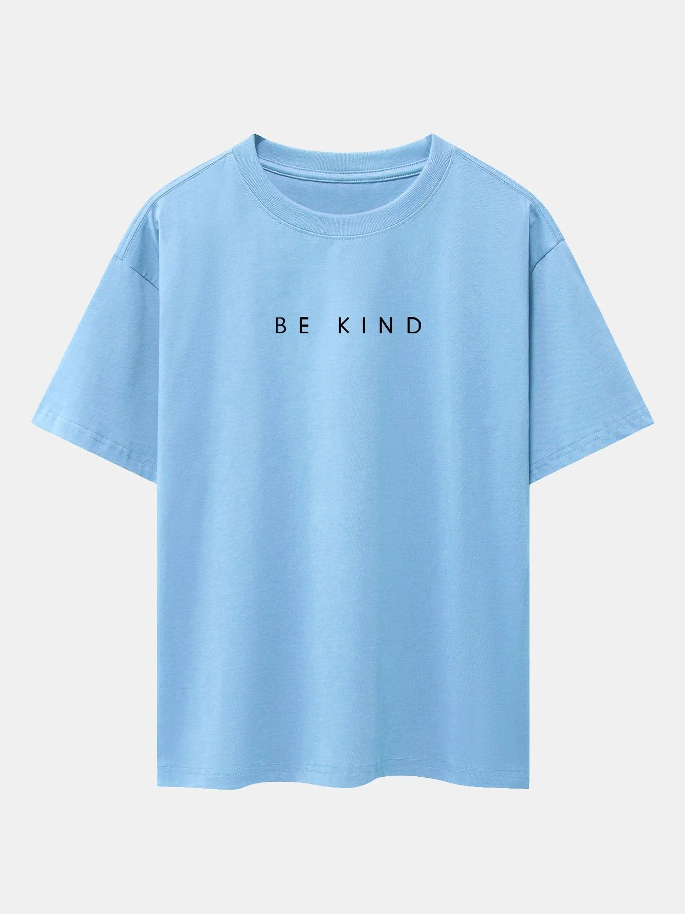 Timoteo® | Slogan Print Drop Shoulder Oversize T-Shirt - Image 6