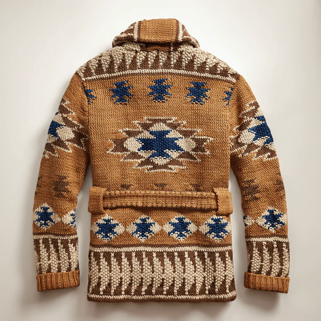 Timoteo | Outlaw Jacquard Cardigan - Image 2