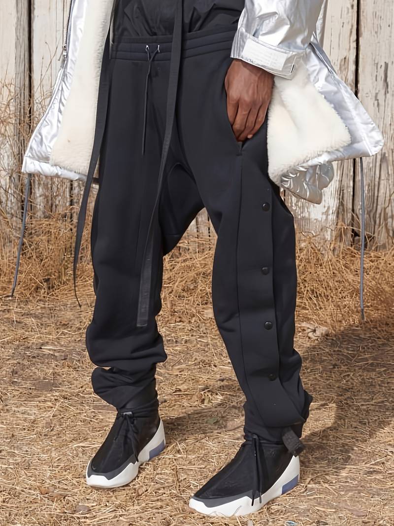 Tito® | Sweatpants With Drawstring And Buttons For Men - Image 5