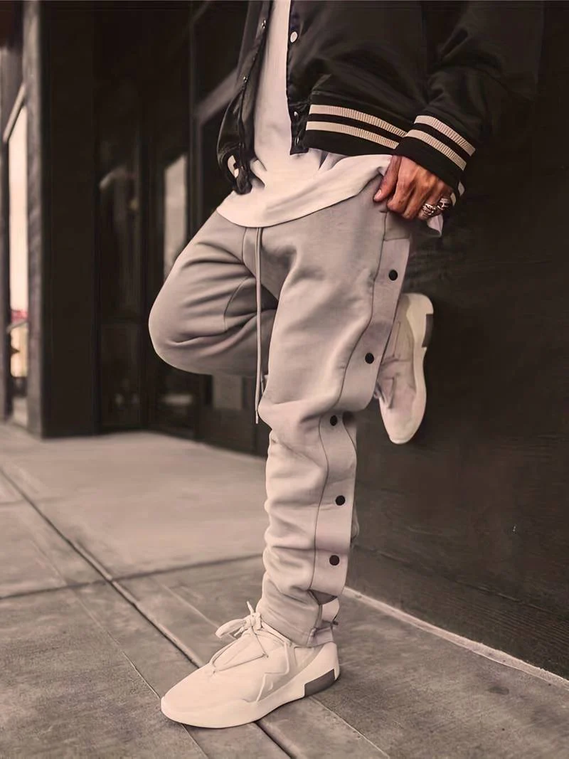 Tito® | Sweatpants With Drawstring And Buttons For Men - Image 7