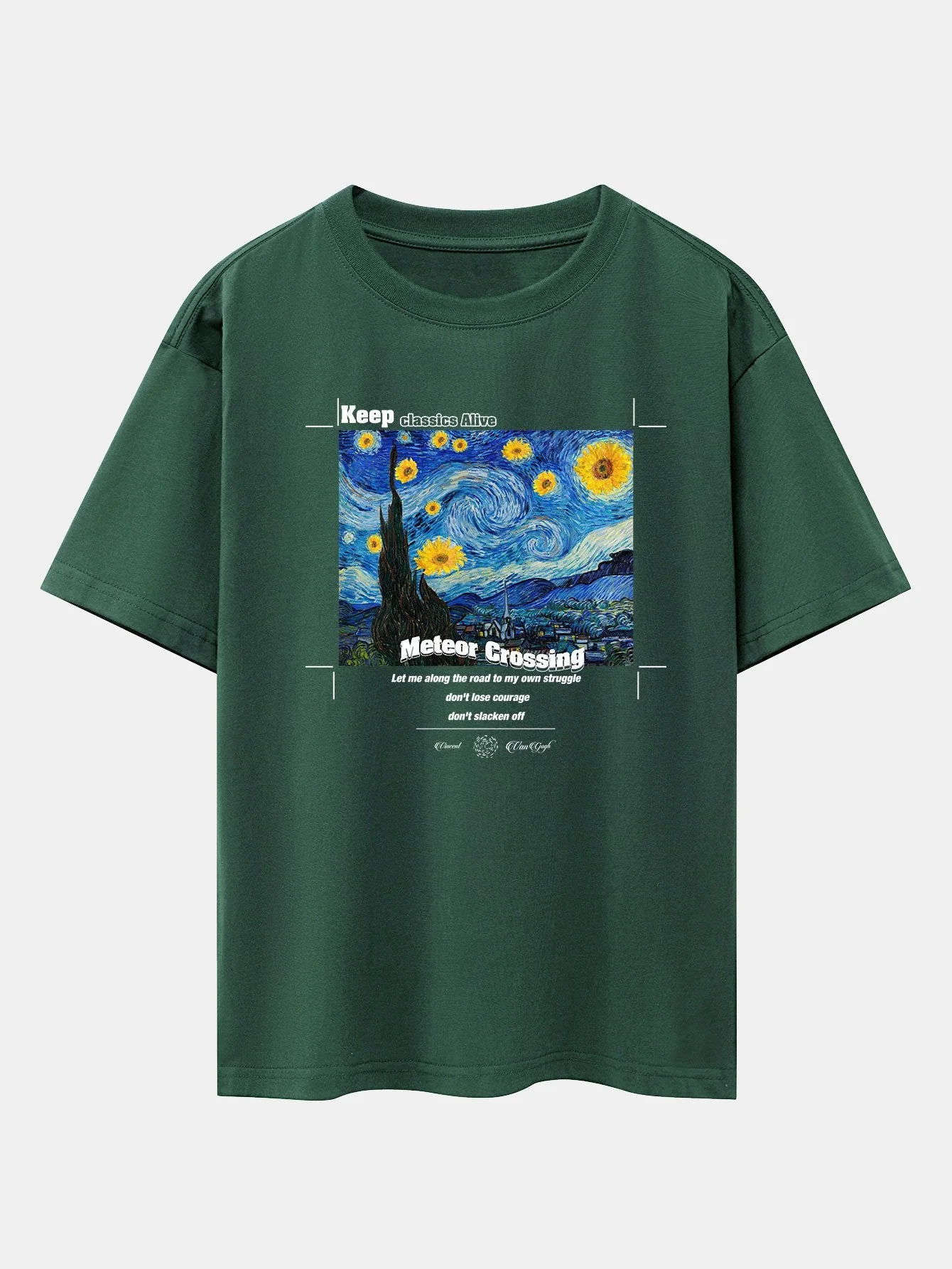 Titus® | Abstract Painting Print Drop Shoulder Oversize T-Shirt - Image 6
