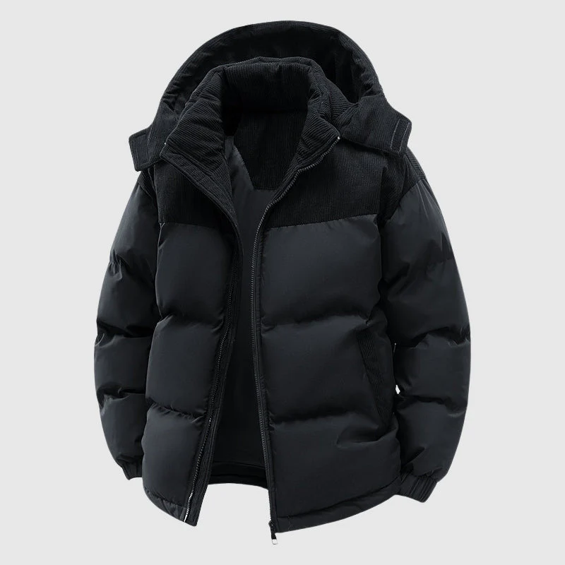 Tiziano® | Davide Costa Hooded Puffer Jacket - Image 2