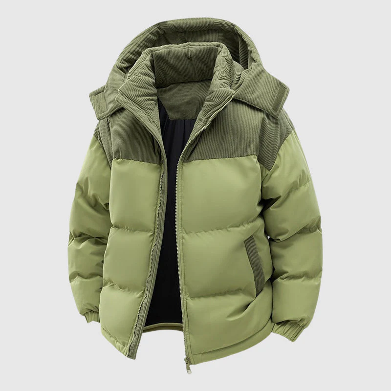 Tiziano® | Davide Costa Hooded Puffer Jacket - Image 3