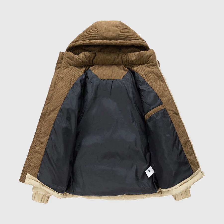 Tiziano® | Davide Costa Hooded Puffer Jacket - Image 8