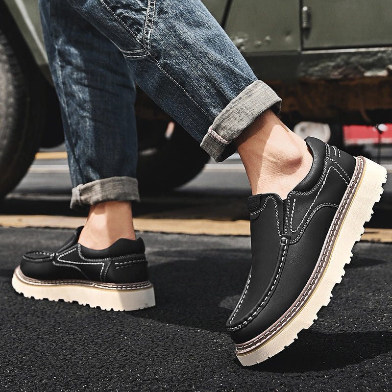 Tiziano | Comfortable slip-on shoes with flexible sole - Image 2