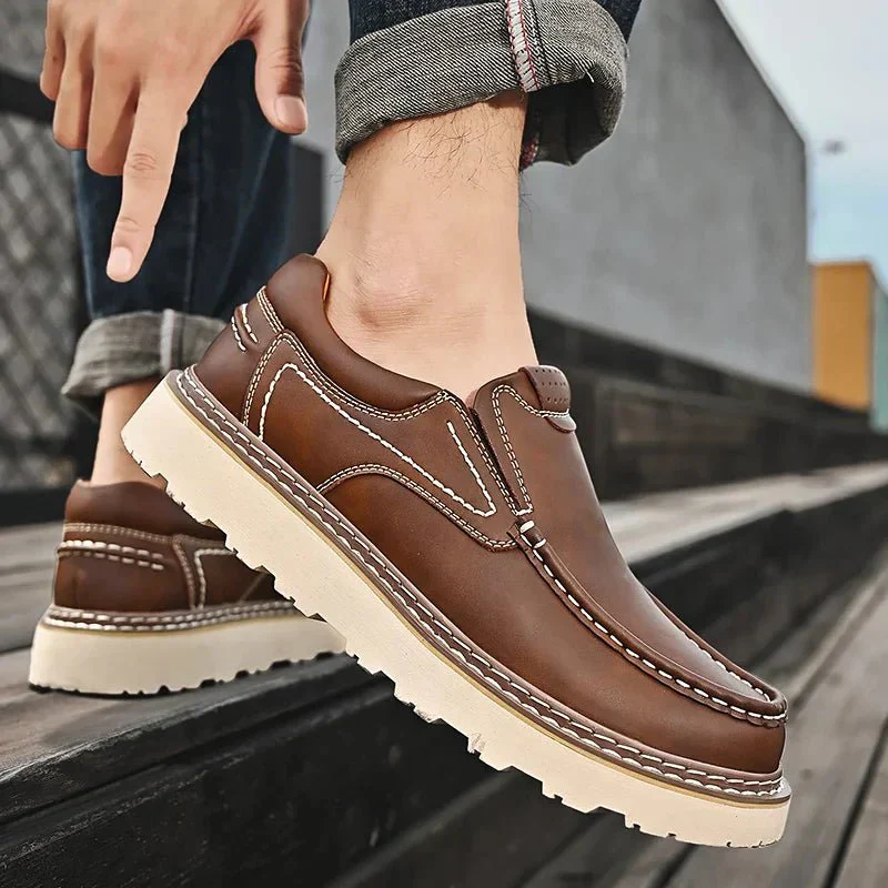 Tiziano | Comfortable slip-on shoes with flexible sole - Image 5