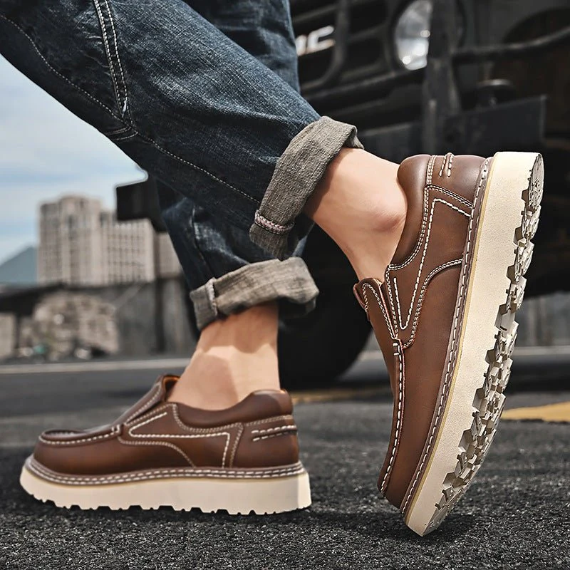 Tiziano | Comfortable slip-on shoes with flexible sole - Image 7