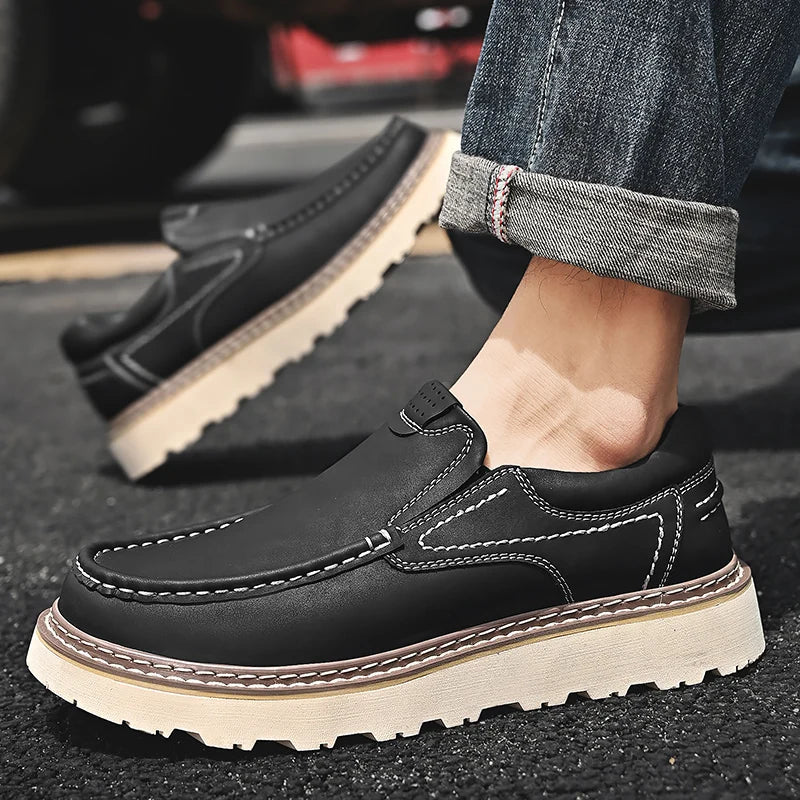Tiziano | Comfortable slip-on shoes with flexible sole - Image 9