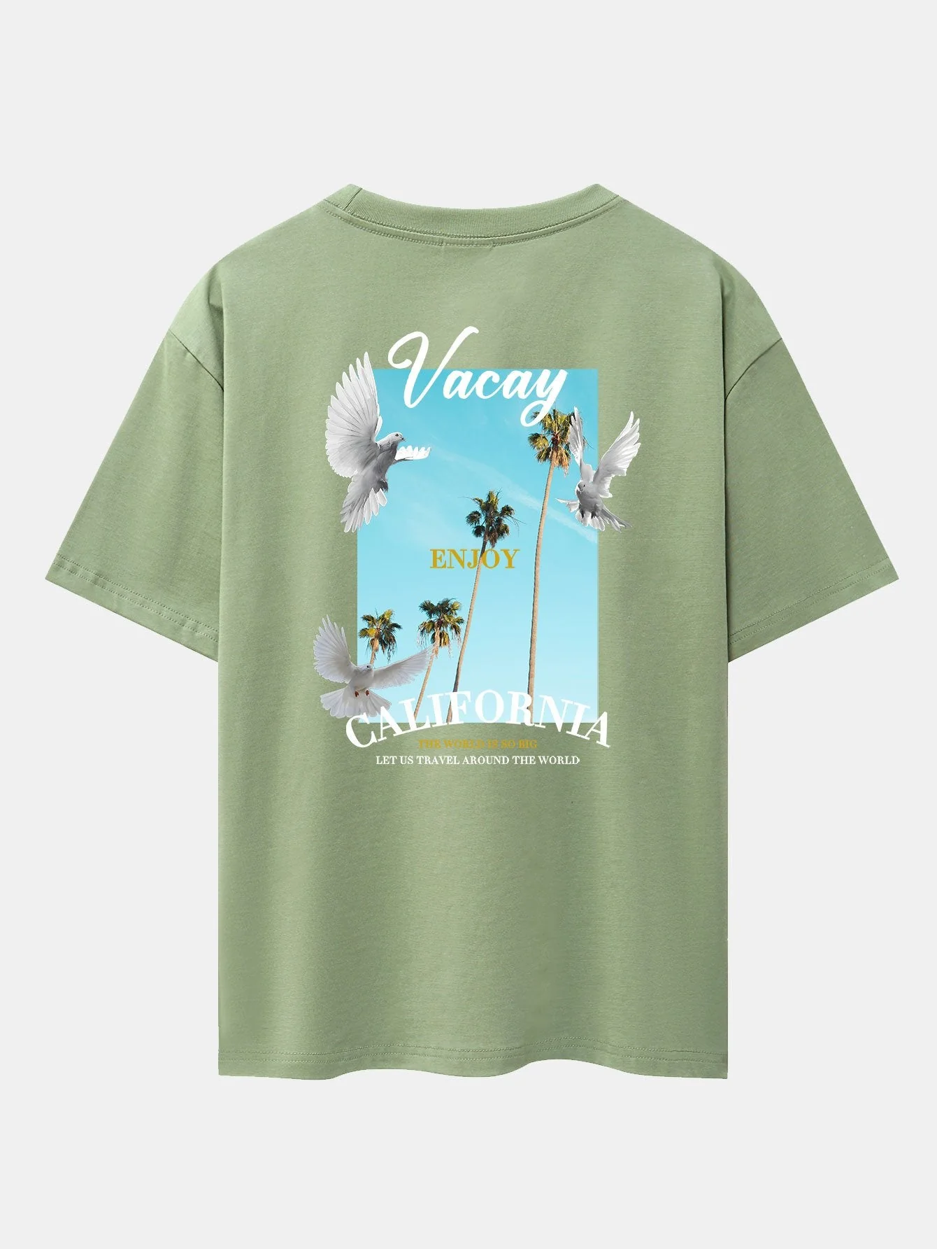 Tobías® | Dove Back Print Drop Shoulder Oversize T-Shirt - Image 19