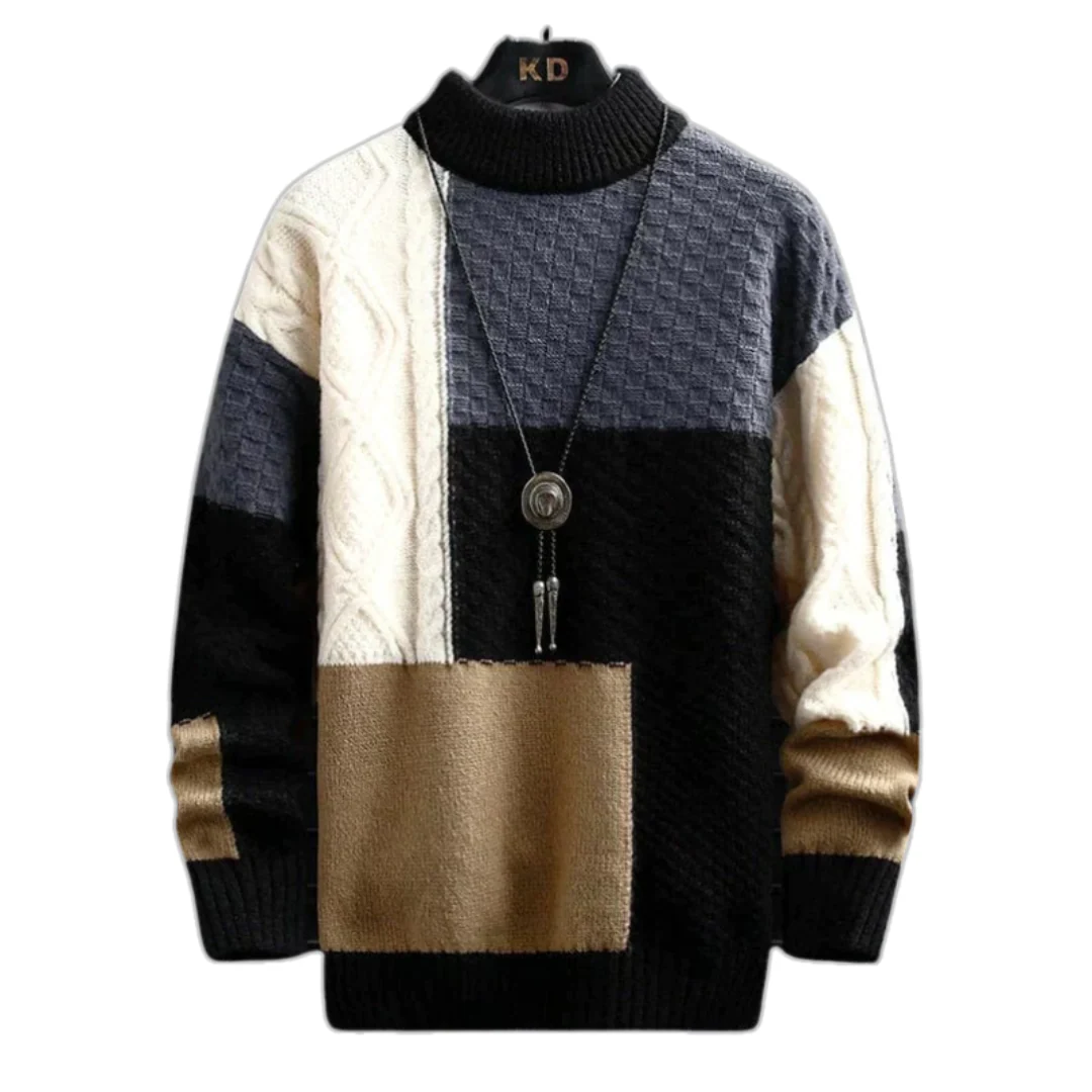 Tobias® | Men'S Textured Knit Sweater - Image 2