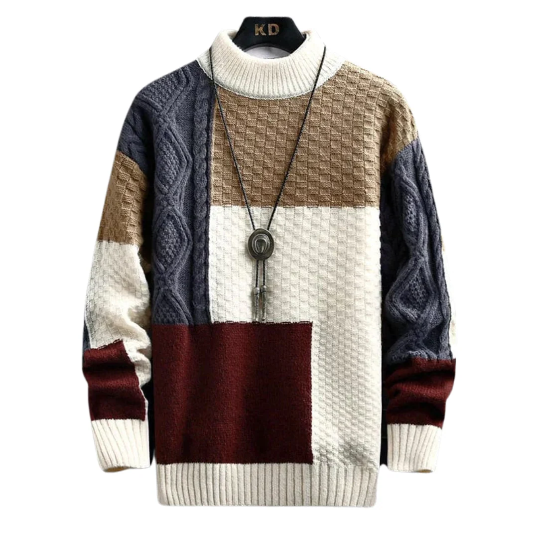 Tobias® | Men'S Textured Knit Sweater - Image 3