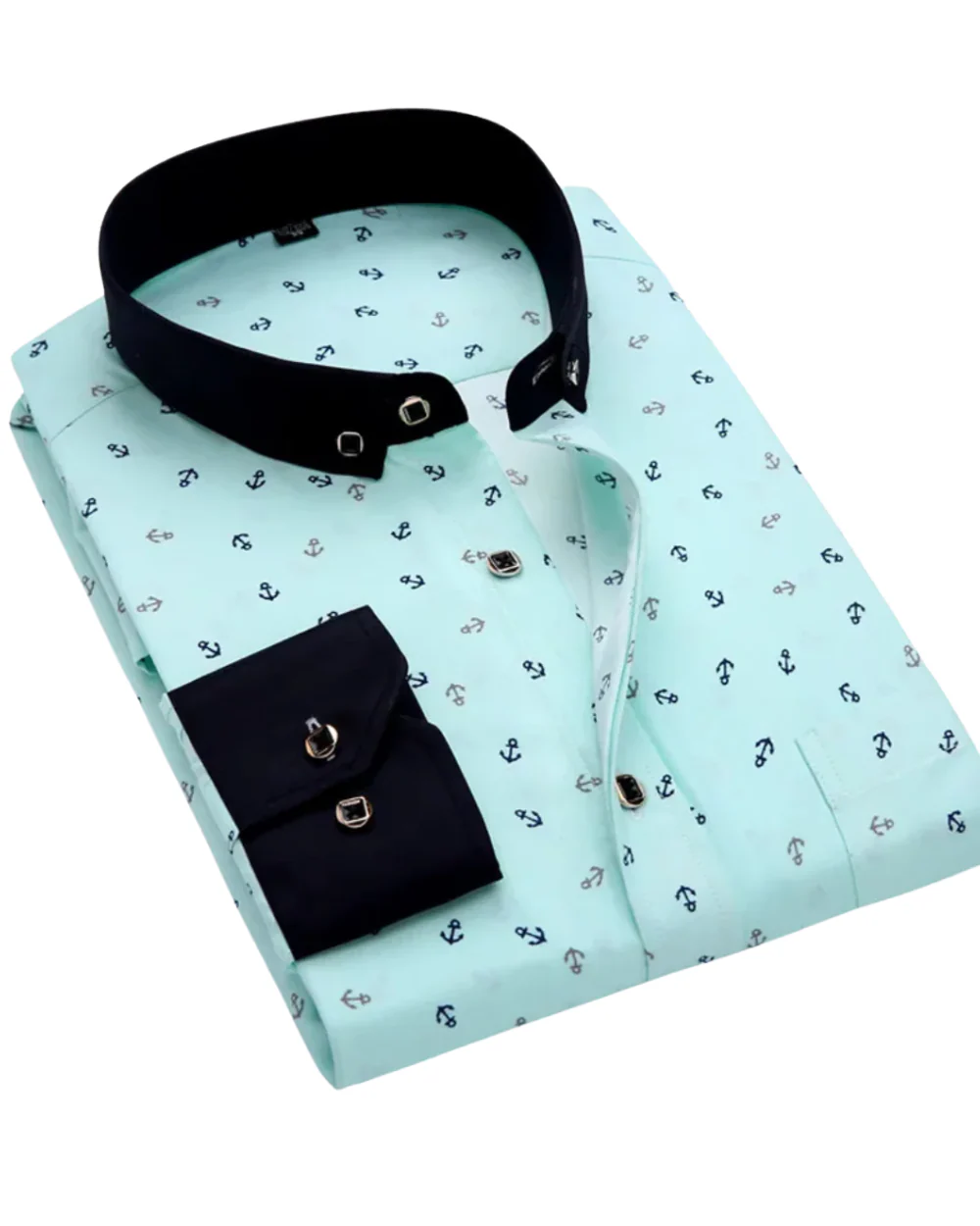 Tobías® | Nautical Print Shirt - Image 2