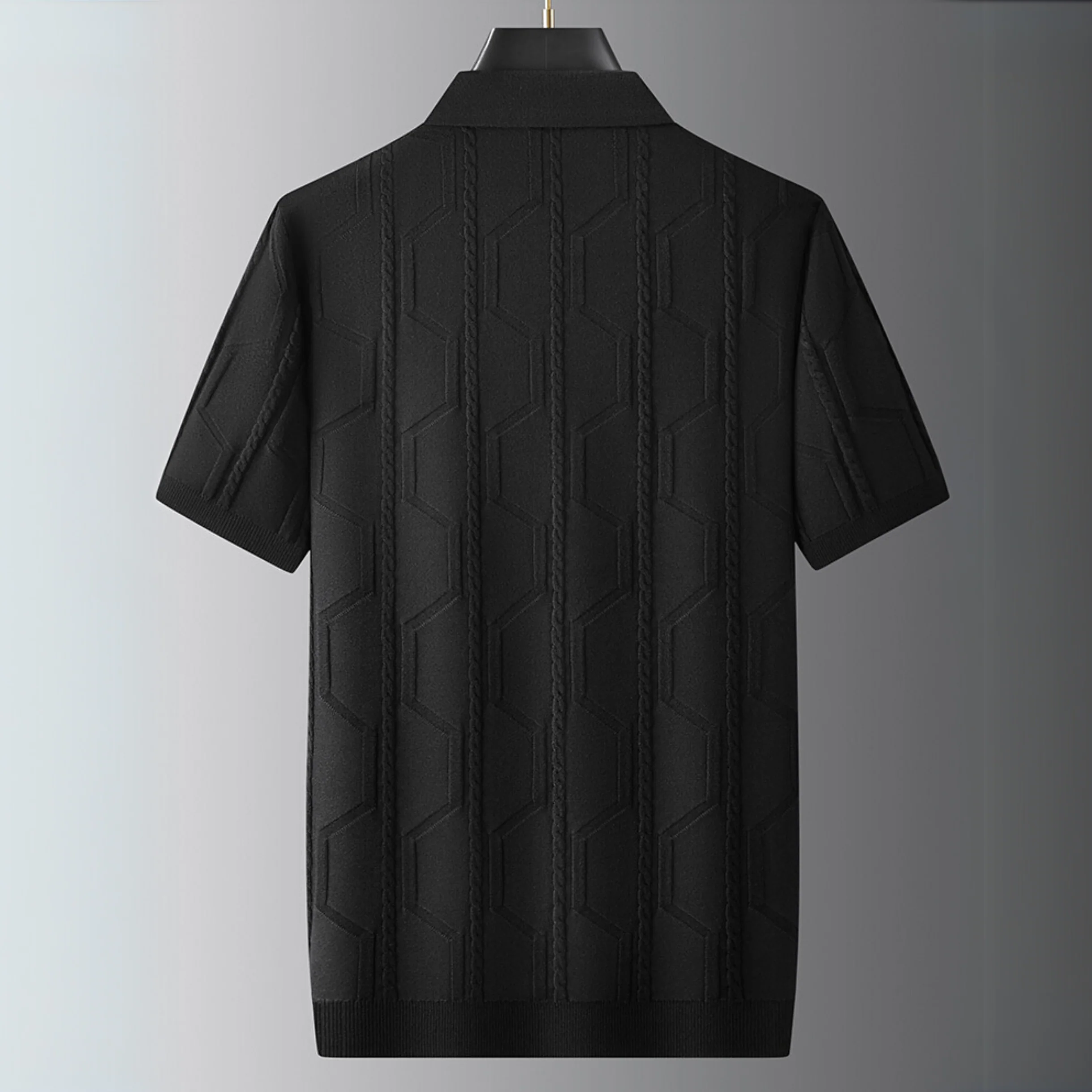 Toby® | Saint Jacques Textured Polo - Image 3