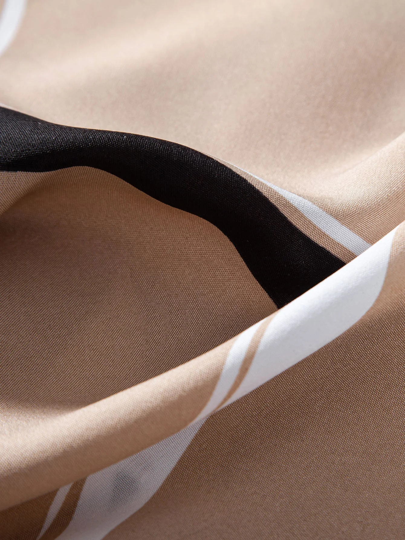 Todd® | Abstract Print Button Up Shirt & Solid Drawstring Swim Shorts - Image 14
