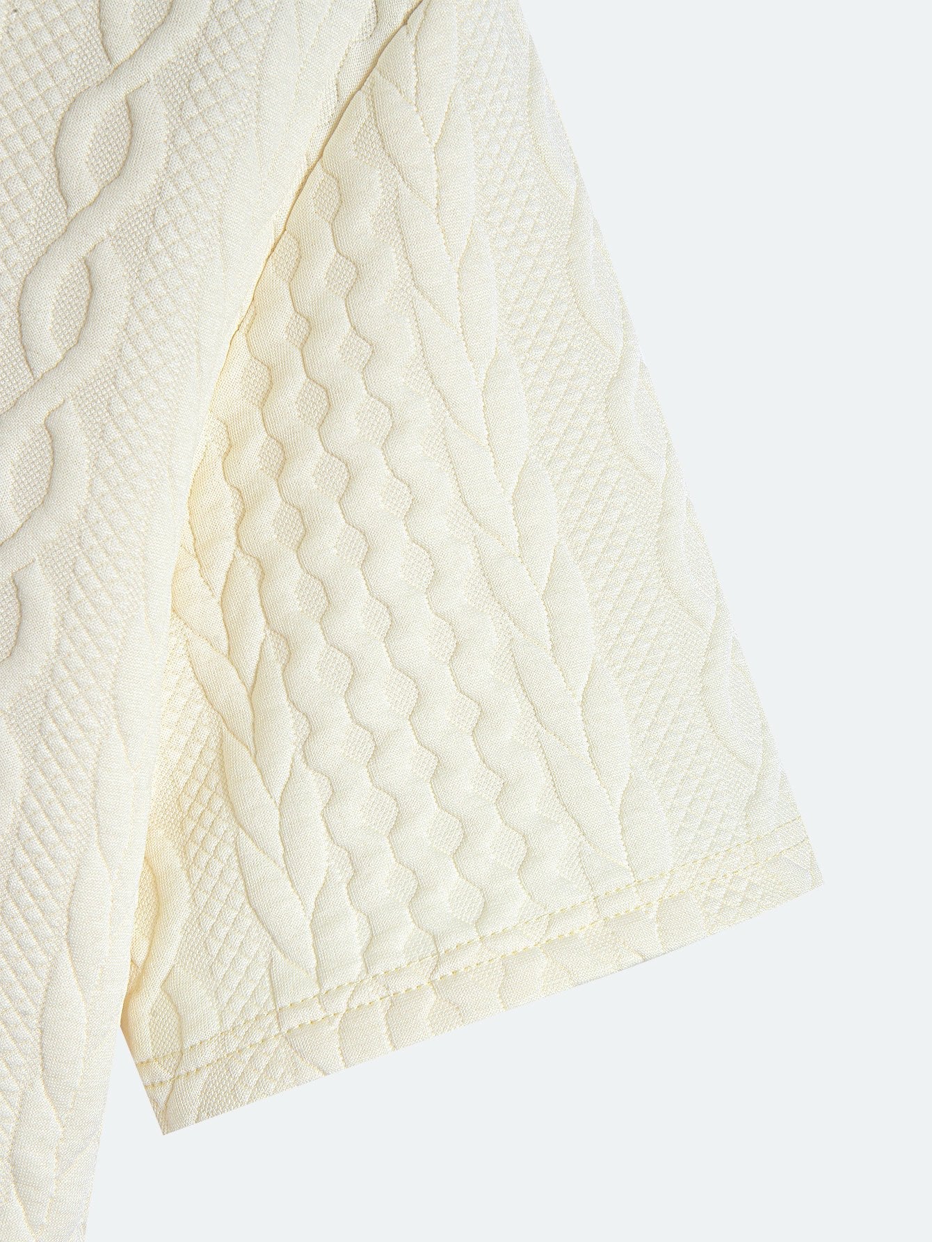 Todd® | Twist Textured Jacquard Polo - Image 6