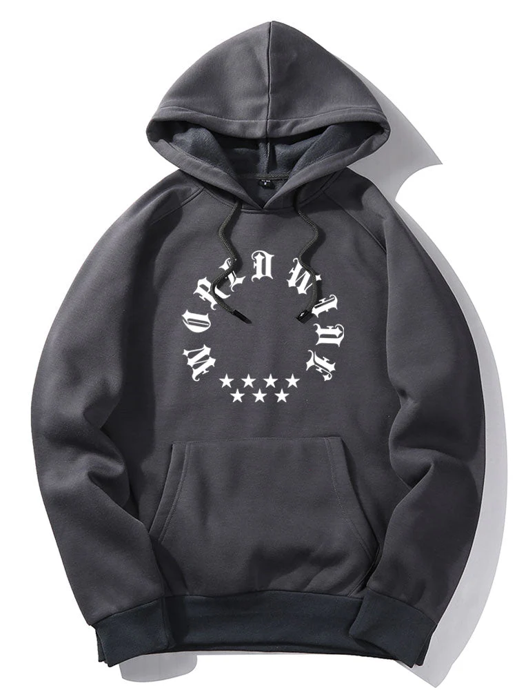 Tom��s | Worldwide Character Star Print Hoodie - Image 5