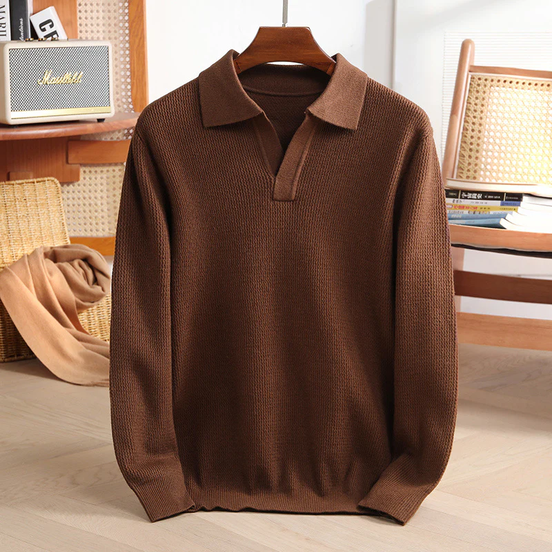 Tomás® | Cashmere Polo Sweater - Image 2