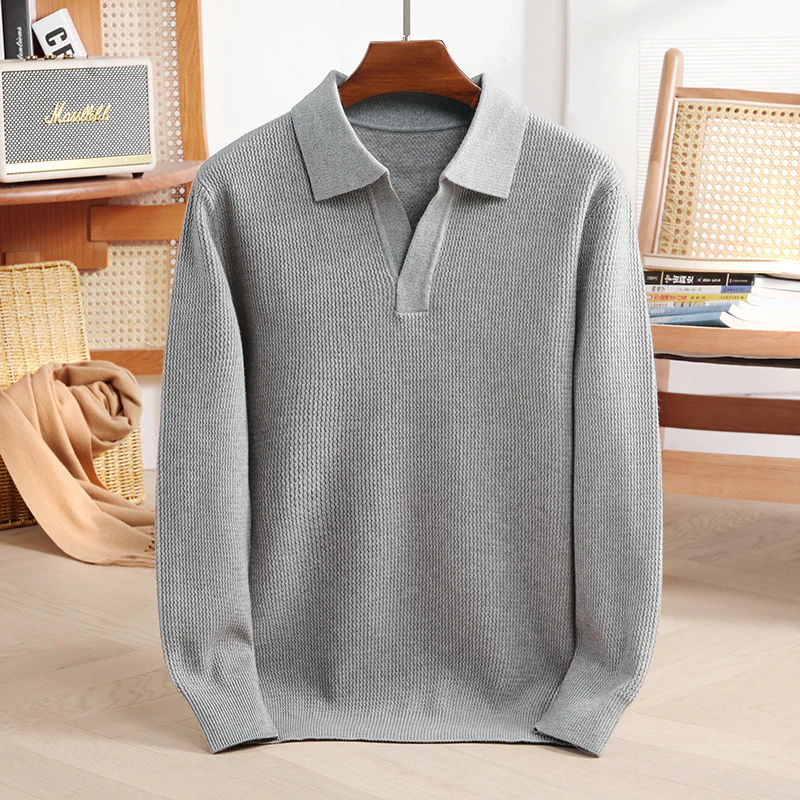 Tomás® | Cashmere Polo Sweater - Image 3