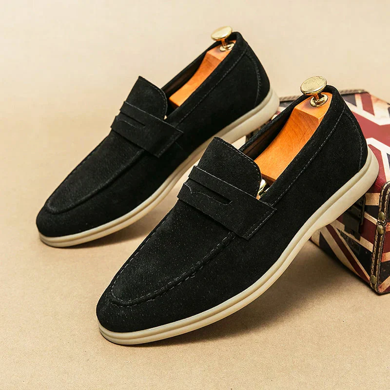 Tony® | Chic Suede Loafers - Image 2