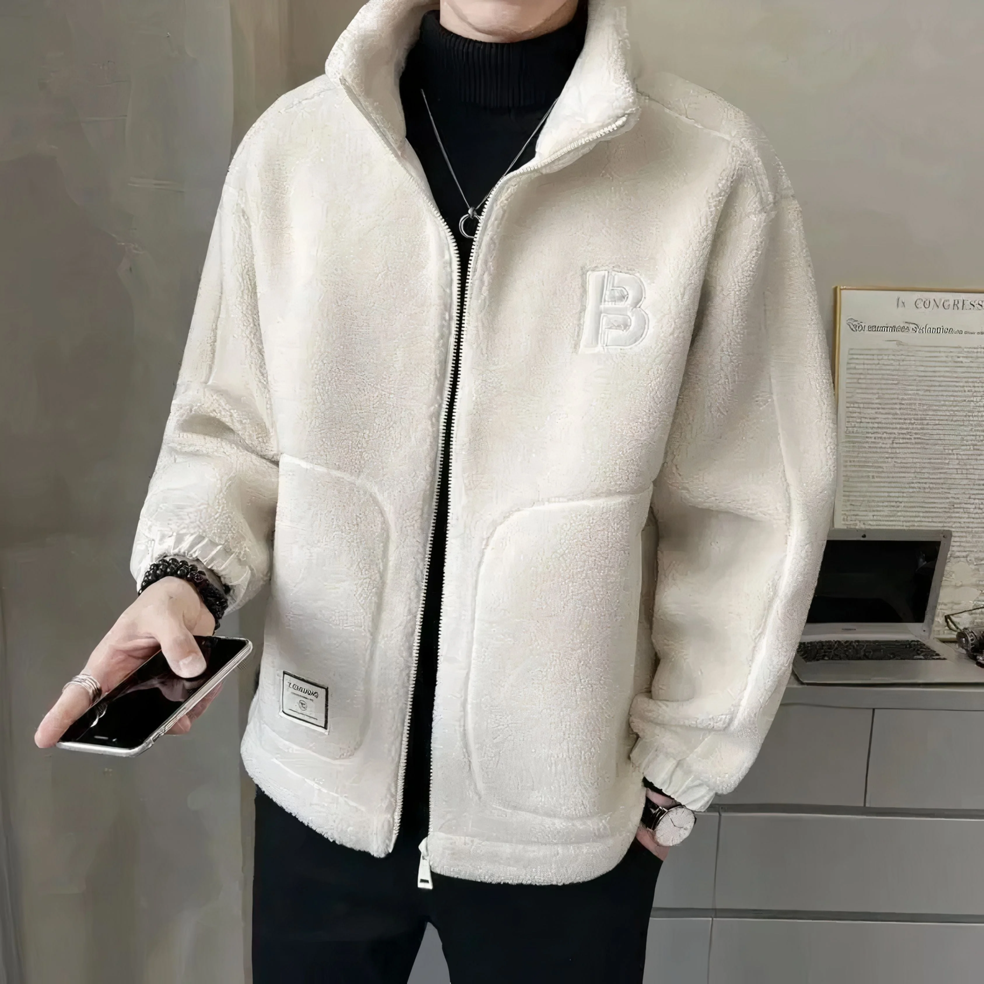 Tony® | Men's jacket with zip - Image 2
