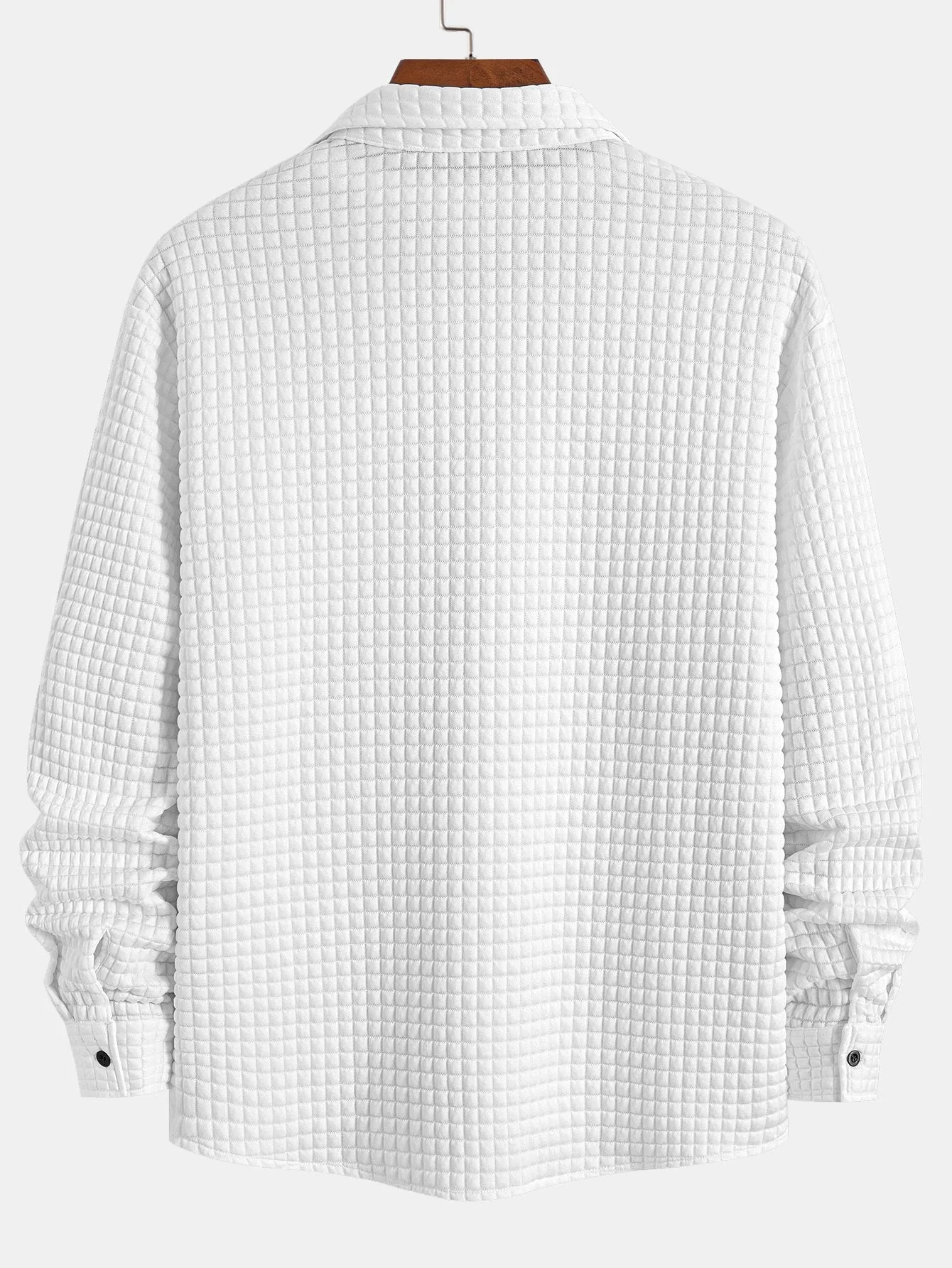 Tony® | Waffle Button Up Shirt - Image 10