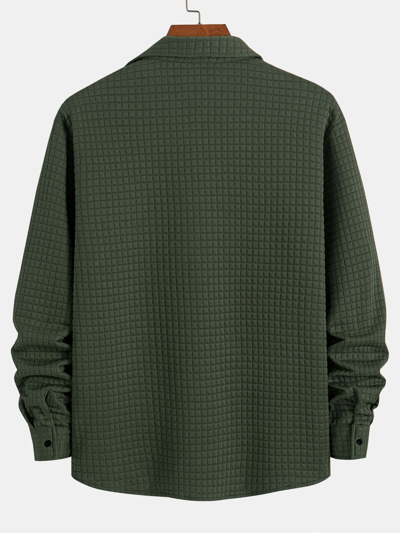 Tony® | Waffle Button Up Shirt - Image 6
