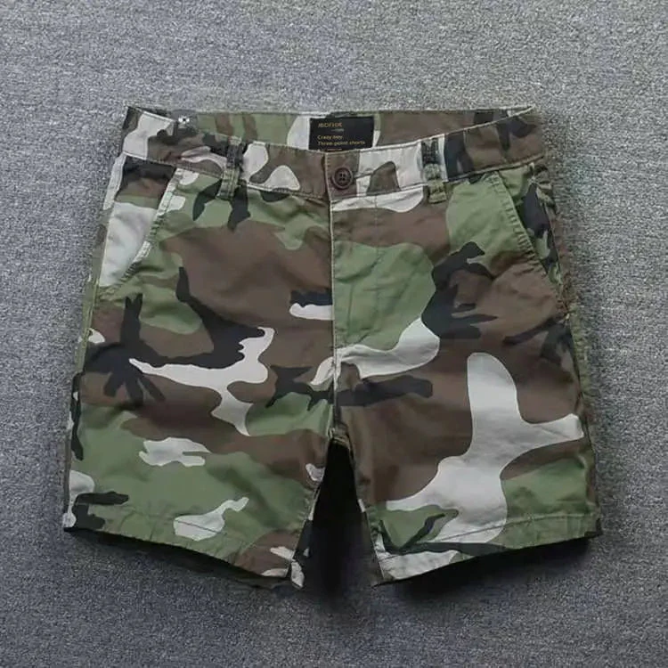 Toribio | Recon Camo Cotton Shorts - Image 2