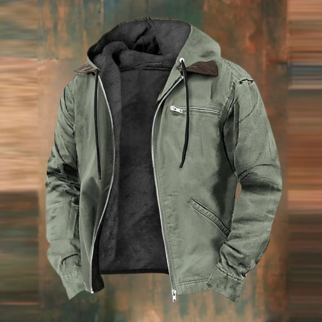 Toribio | Warm winter bomber jacket for men - Image 2